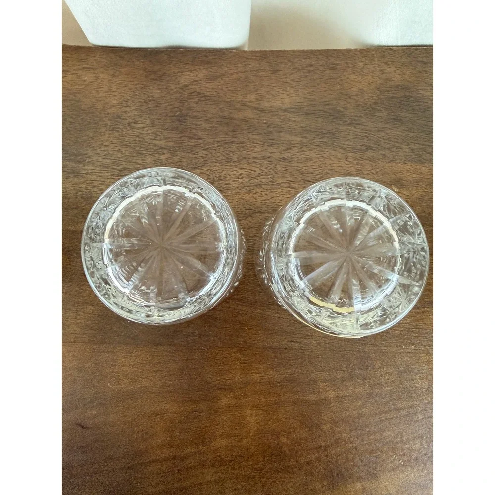 Crystal Clear Industries Set‎ of TWO Essex Double Old Fashioned Glasses 4